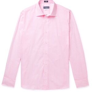 Peter Millar Light Pink Stripe Dress Shirt